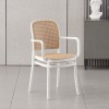 FLORENCE Stacking Armchair PP White/Beige
