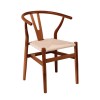 LIMA Chair Walnut, Seat Paper Rope