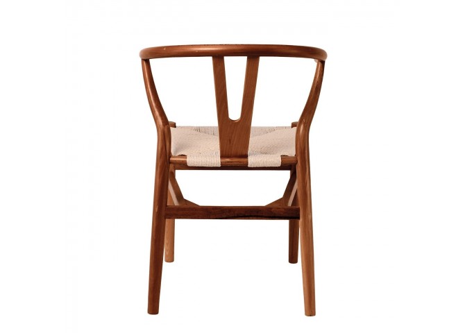 LIMA Chair Walnut, Seat Paper Rope