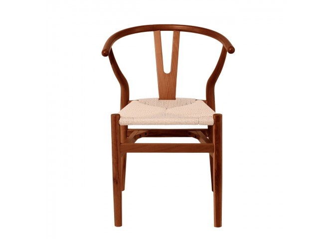LIMA Chair Walnut, Seat Paper Rope