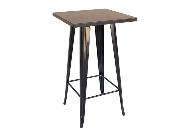 RELIX Bar Table 60x60 Metal Black