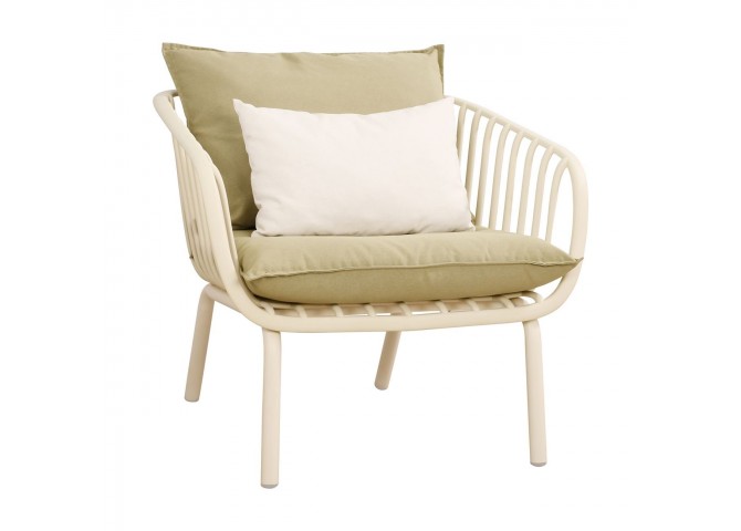 ASTRID Set (5pcs) PP-Metal Cream/Cushions Sandy Green