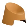COLT Single Seat 84x79x69cm, PP-UV Egg Yellow