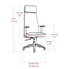 BF8800 Manager Armchair Cappuccino Pu