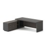 VIP Desk (LEFT) 200x180cm Grey Walnut