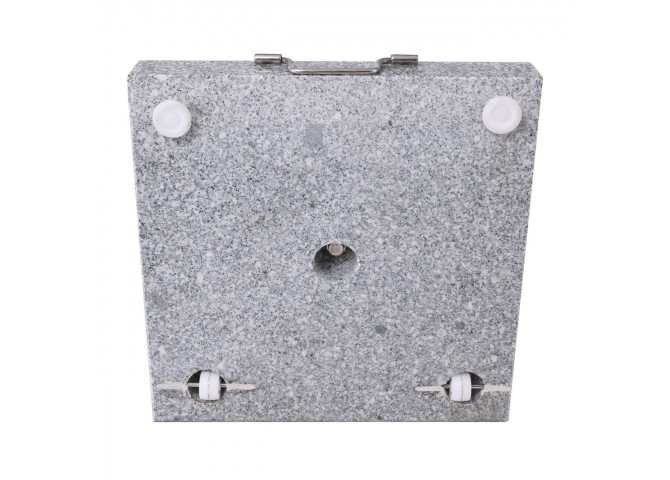 GRANITE Grey Umbrella Base 45x45cm/#304 Stainless Steel (40Kg)