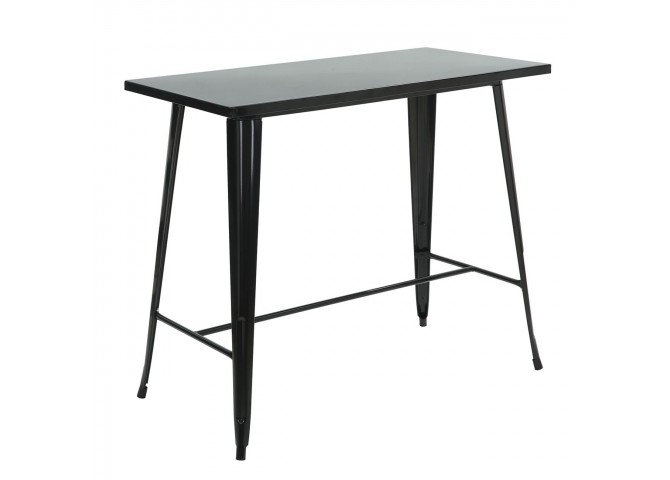 RELIX Bar Table 120x60 Metal Black