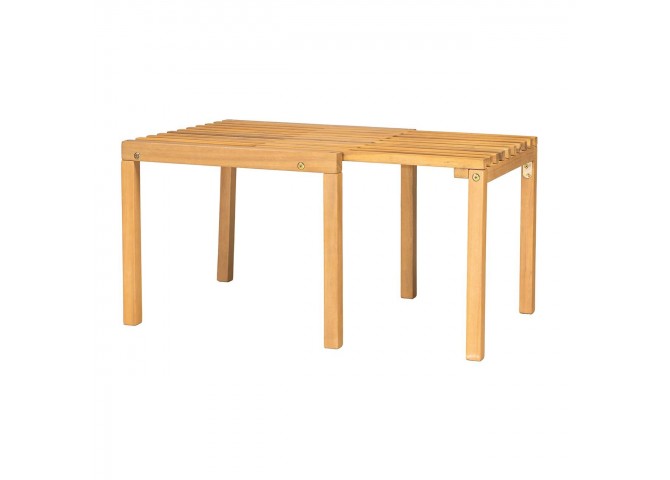 COZY Extend.Side Table 50+(30)x50cm, Acacia Natural