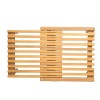 COZY Extend.Side Table 50+(30)x50cm, Acacia Natural