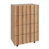 MOTION Drawer Chest (4-D) 60x40x94cm Natural