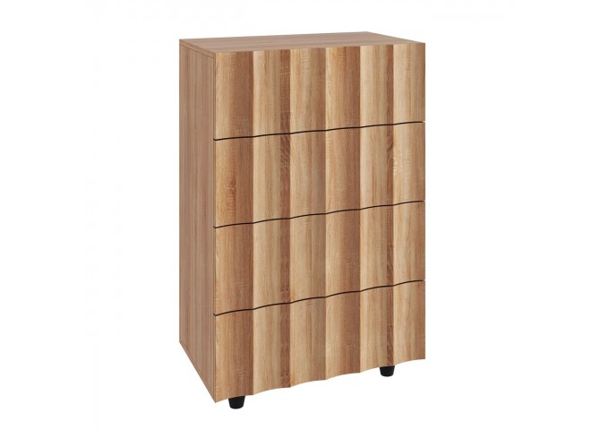 MOTION Drawer Chest (4-D) 60x40x94cm Natural