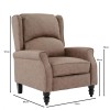 SIMPLE Relax Armchair Antique Brown Fabric