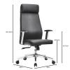 BF8800 Manager Armchair Black Pu