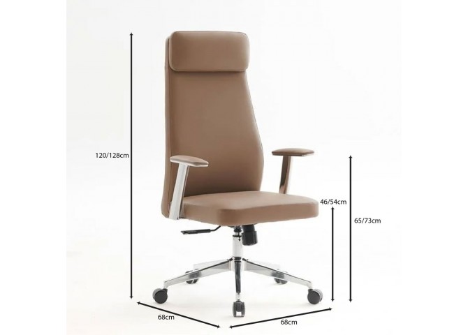 BF8800 Manager Armchair Cappuccino Pu