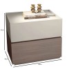 VANITY Bedside 60x40x45cm Sonoma Oak/Cream