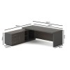 VIP Desk (LEFT) 200x180cm Grey Walnut