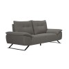 SELENA 2-Seater Sofa Grey Fabric
