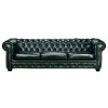 CHESTERFIELD Birmingham 4-S Leather Antique Green