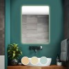 LED-5 Wall Mirror 60x80cm, Illuminated