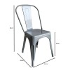 RELIX Chair Metal Grey