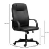 BF1010 Manager Armchair Black Pvc