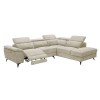 ROMEO Right Facing Corner-Relax Sofa, Beige Fabric