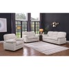 VEGAS Sofa Set (1+2+3) Beige Corduroy Fabric