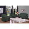 VEGAS Sofa Set (1+2+3) Forest Green Corduroy Fabric