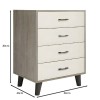 ELIOT Drawer Cabinet 60x40x80cm Sonoma/White