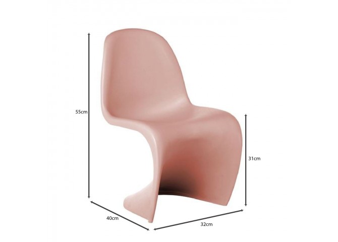 BLEND Kid Chair, PP Pink