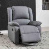 EVA Relax Armchair, Pu Dark Grey