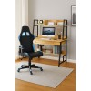 STUDENT-1 Set (Desk H/Y Sonoma+Gaming Armchair BF9150 Blue)