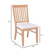 COMET Set (Table 200x100+6 Chairs) Natural, MDF White Marble, Fabric White