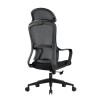 BF3010 Manager Armchair Black Mesh/Fabric