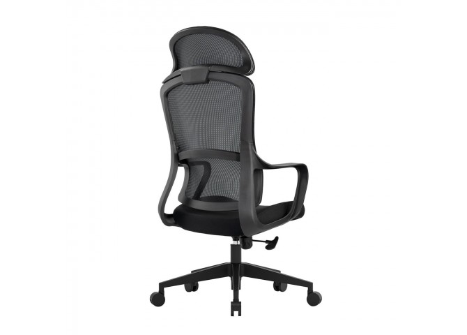BF3010 Manager Armchair Black Mesh/Fabric
