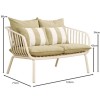 ASTRID Set (5pcs) PP-Metal Cream/Cushions Sandy Green