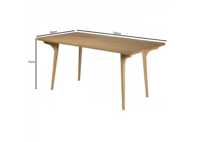 AVERY Table 150x90cm Natural