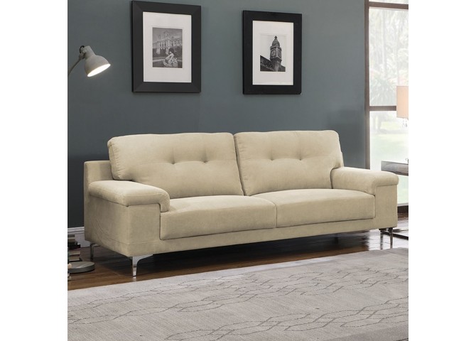 NOTE 3-Seater Sofa Water Repellent Fabric Beige