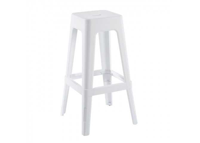 RELIX PP Bar Stool, White
