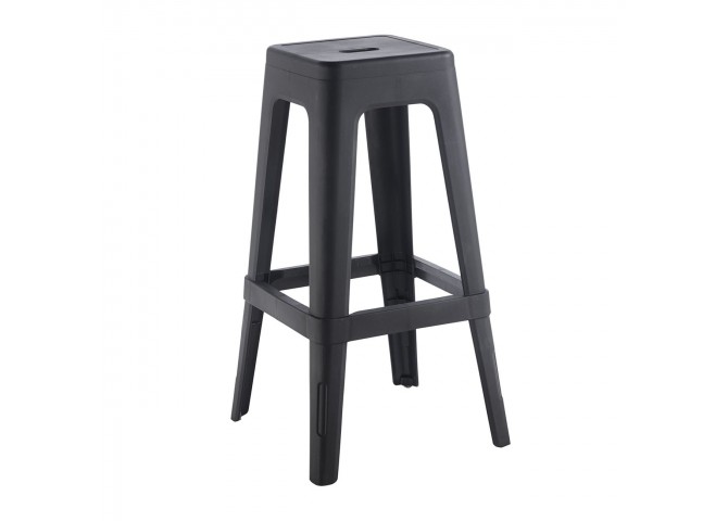 RELIX PP Bar Stool, Black