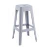 RELIX PP Bar Stool, Grey