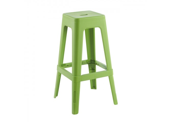 RELIX PP Bar Stool, Lime Green
