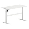 LEVEL Electric Height adjustable Desk, White