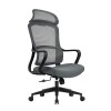 BF3010 Manager Armchair Grey Mesh/Fabric