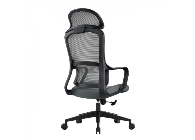 BF3010 Manager Armchair Grey Mesh/Fabric