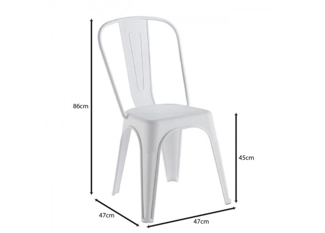 RELIX PP Chair, White