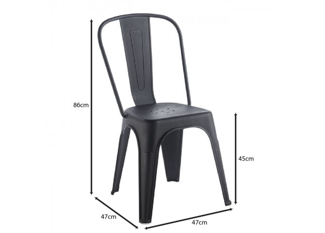 RELIX PP Chair, Black