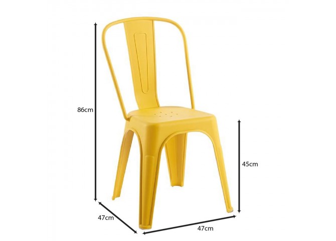 RELIX PP Chair, Egg Yellow
