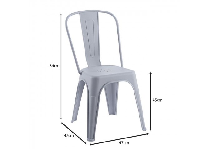 RELIX PP Chair, Grey