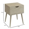 ALIDA Bedside 40x36x50cm Sonoma